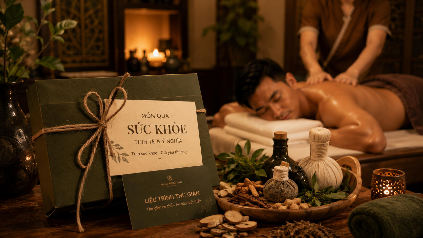 Tắm Lá Người Dao Và Massage Thảo Dược Cho Cơ Thể Mệt Mỏi